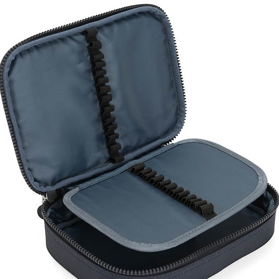 Kipling 100 Pens Mode Case Tassen Blauw | België 1335GS